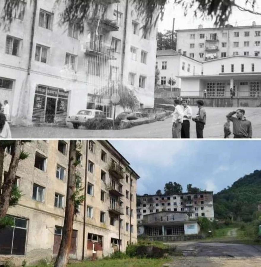 Гостевой Дом "Амза" Bed & Breakfast Tqvarcheli ภายนอก รูปภาพ